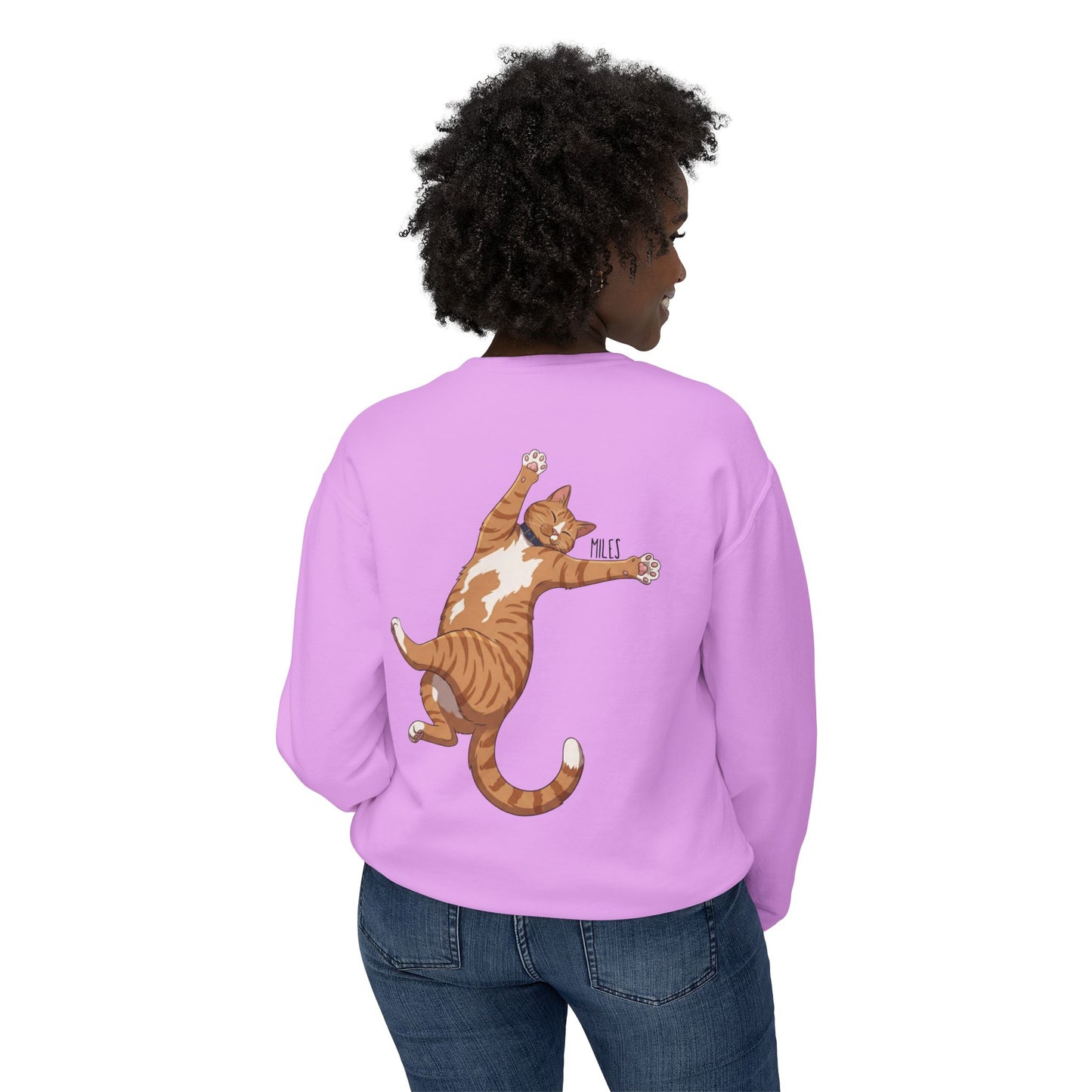 Village Way Sweatshirt Miles with Name