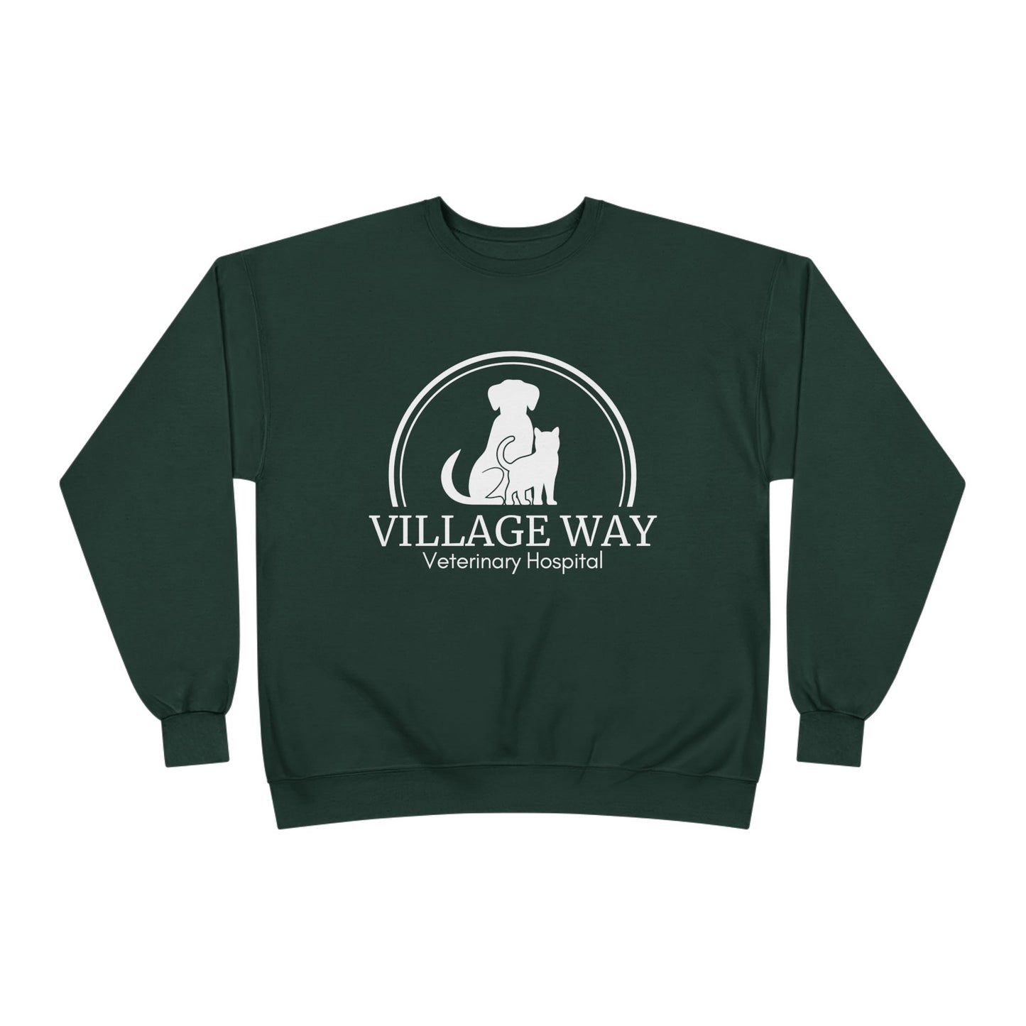 Village Way Veterinary Hospital Crewneck Sweatshirt