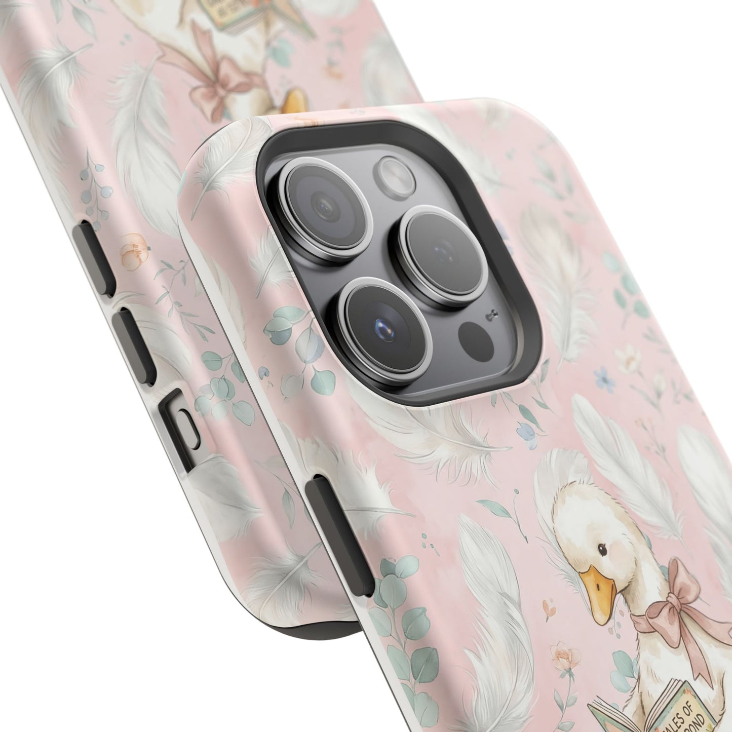 Coquette Goose Phone Case – Girly Goose Bow Aesthetic Case for iPhone & Samsung Galaxy