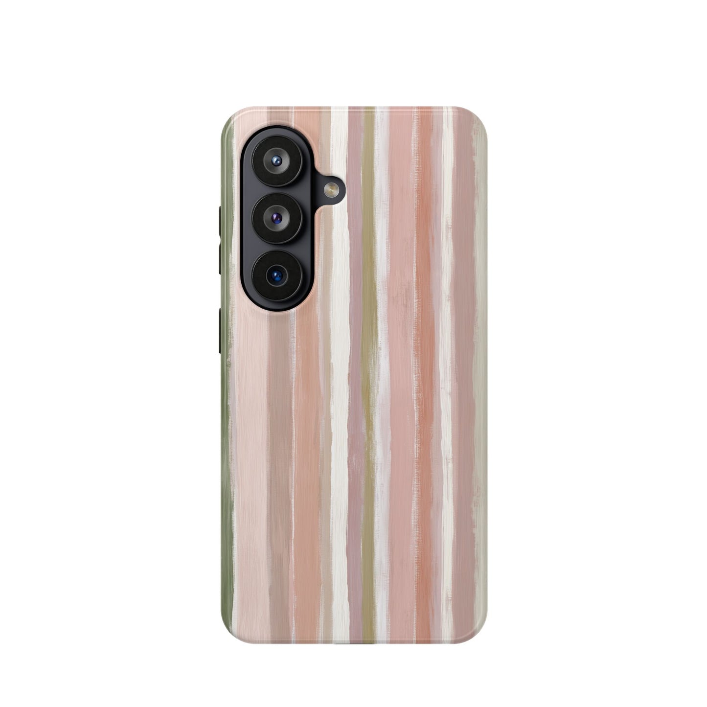 Coquette Pink Stripe Phone Case – Cute Aesthetic Striped Case for iPhone & Samsung Galaxy