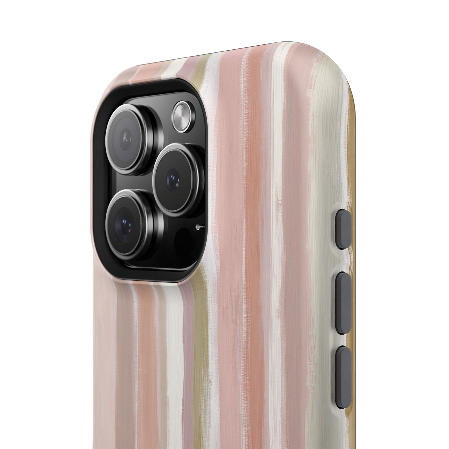 Coquette Pink Stripe Phone Case – Cute Aesthetic Striped Case for iPhone & Samsung Galaxy