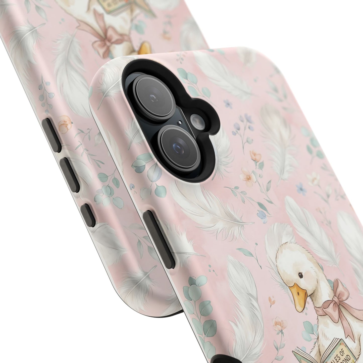 Coquette Goose Phone Case – Girly Goose Bow Aesthetic Case for iPhone & Samsung Galaxy