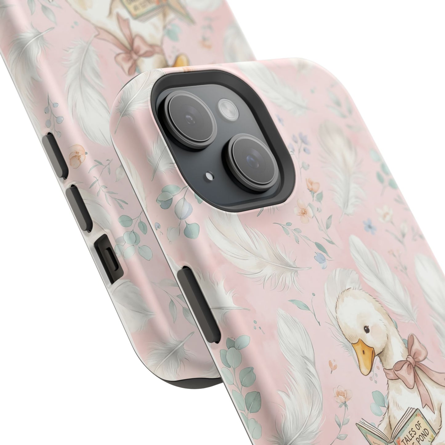 Coquette Goose Phone Case – Girly Goose Bow Aesthetic Case for iPhone & Samsung Galaxy