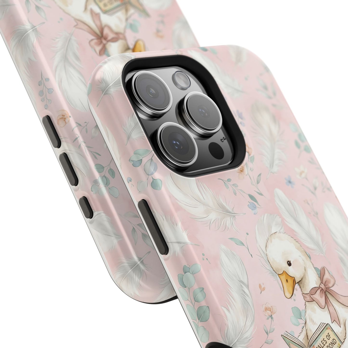 Coquette Goose Phone Case – Girly Goose Bow Aesthetic Case for iPhone & Samsung Galaxy