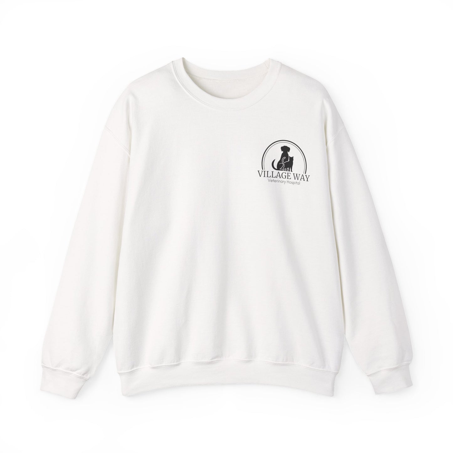 Village Way Veterinary Hospital Sweatshirt with Miles NO NAME
