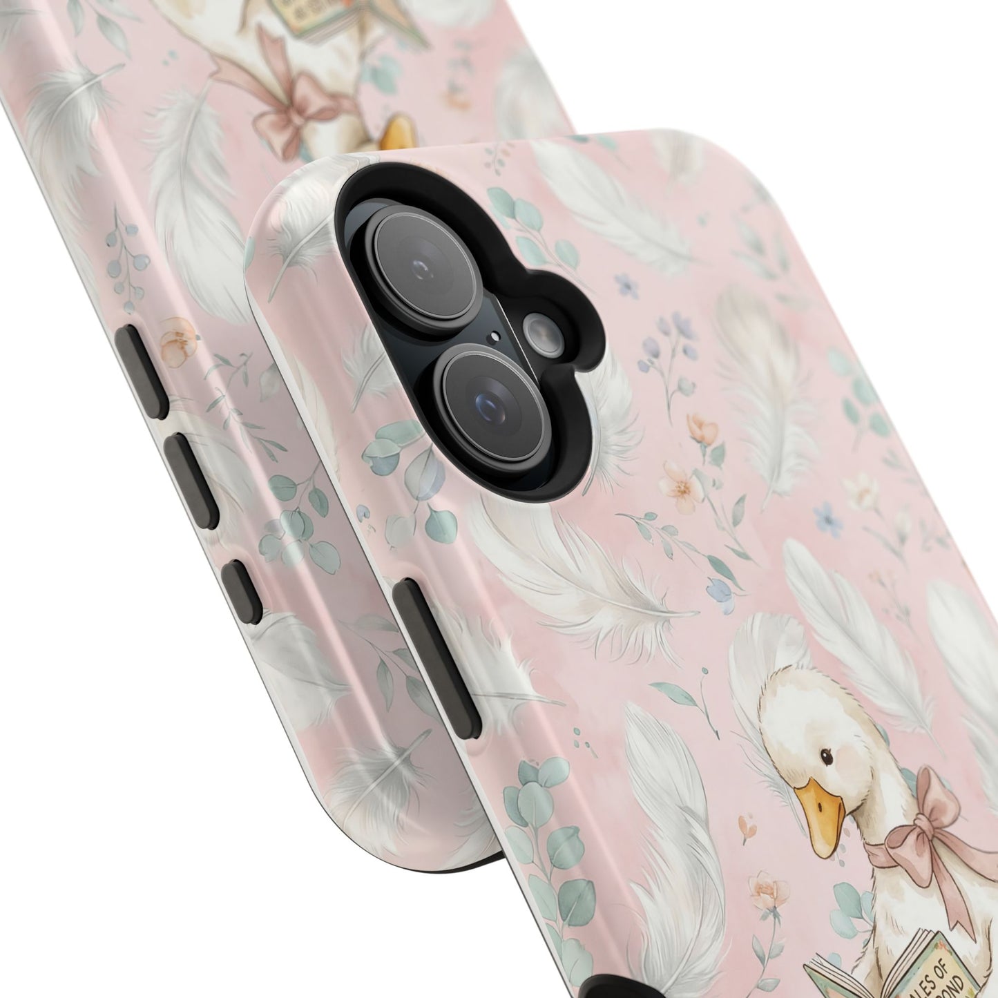 Coquette Goose Phone Case – Girly Goose Bow Aesthetic Case for iPhone & Samsung Galaxy