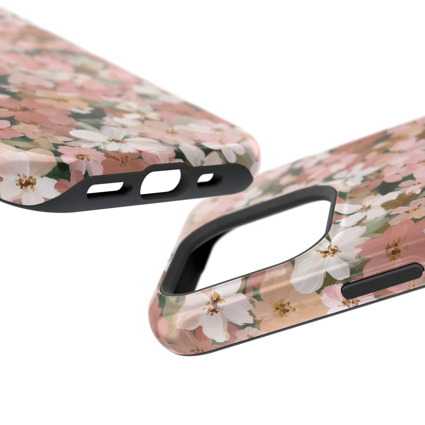 Coquette Floral Phone Case – Pink Flower Aesthetic Case for iPhone & Samsung Galaxy