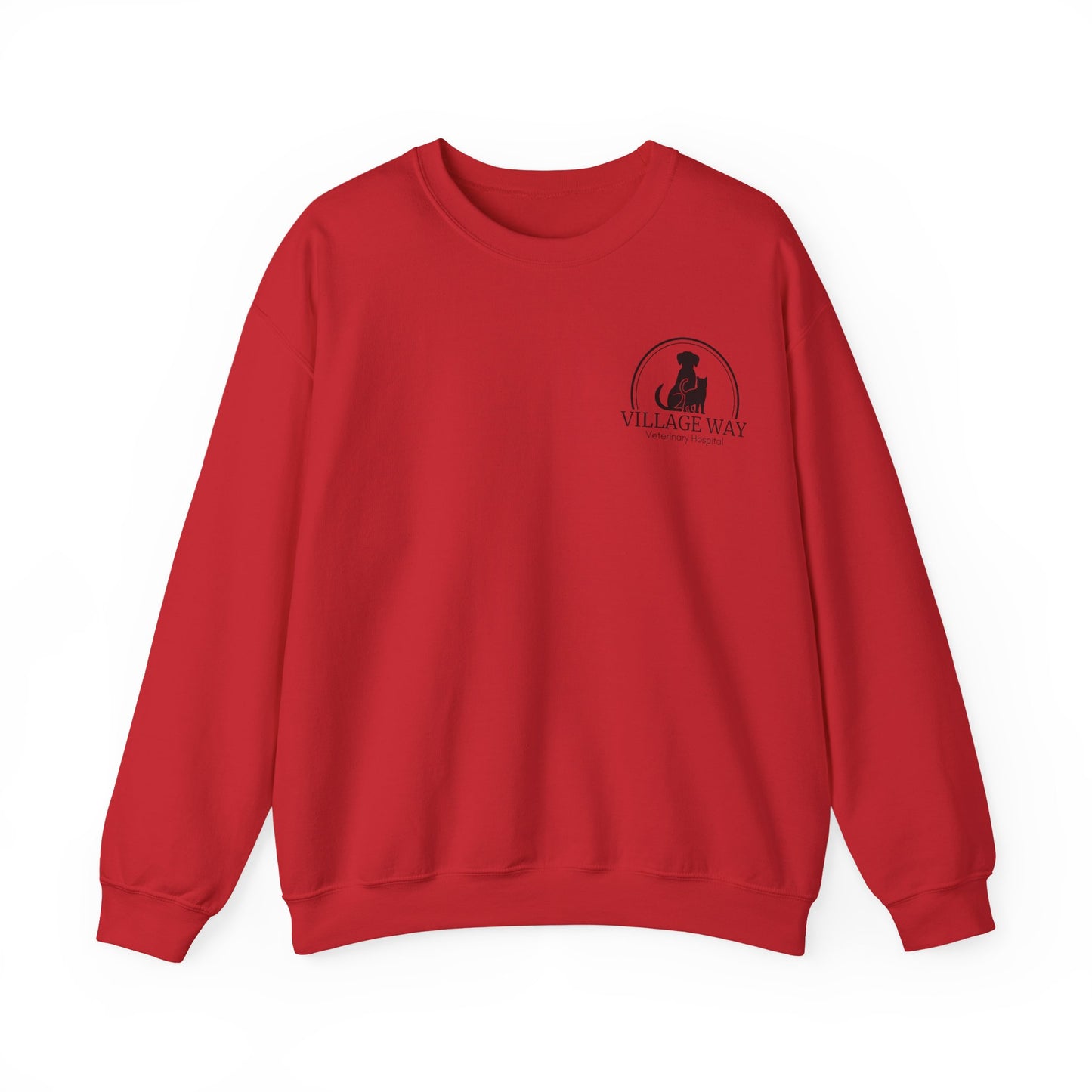 Village Way Veterinary Hospital Sweatshirt with Miles NO NAME