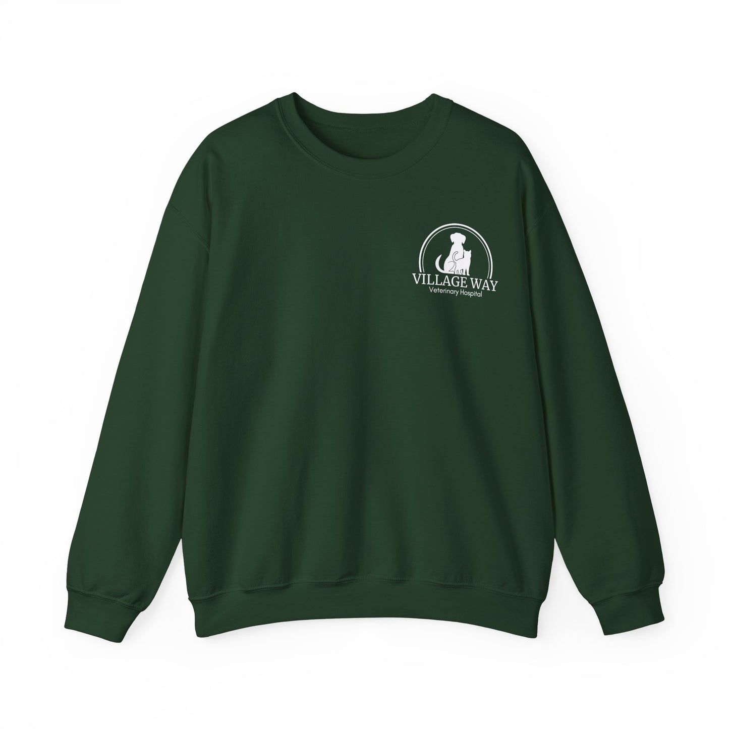 Village Way Veterinary Hospital Sweatshirt with Miles NO NAME