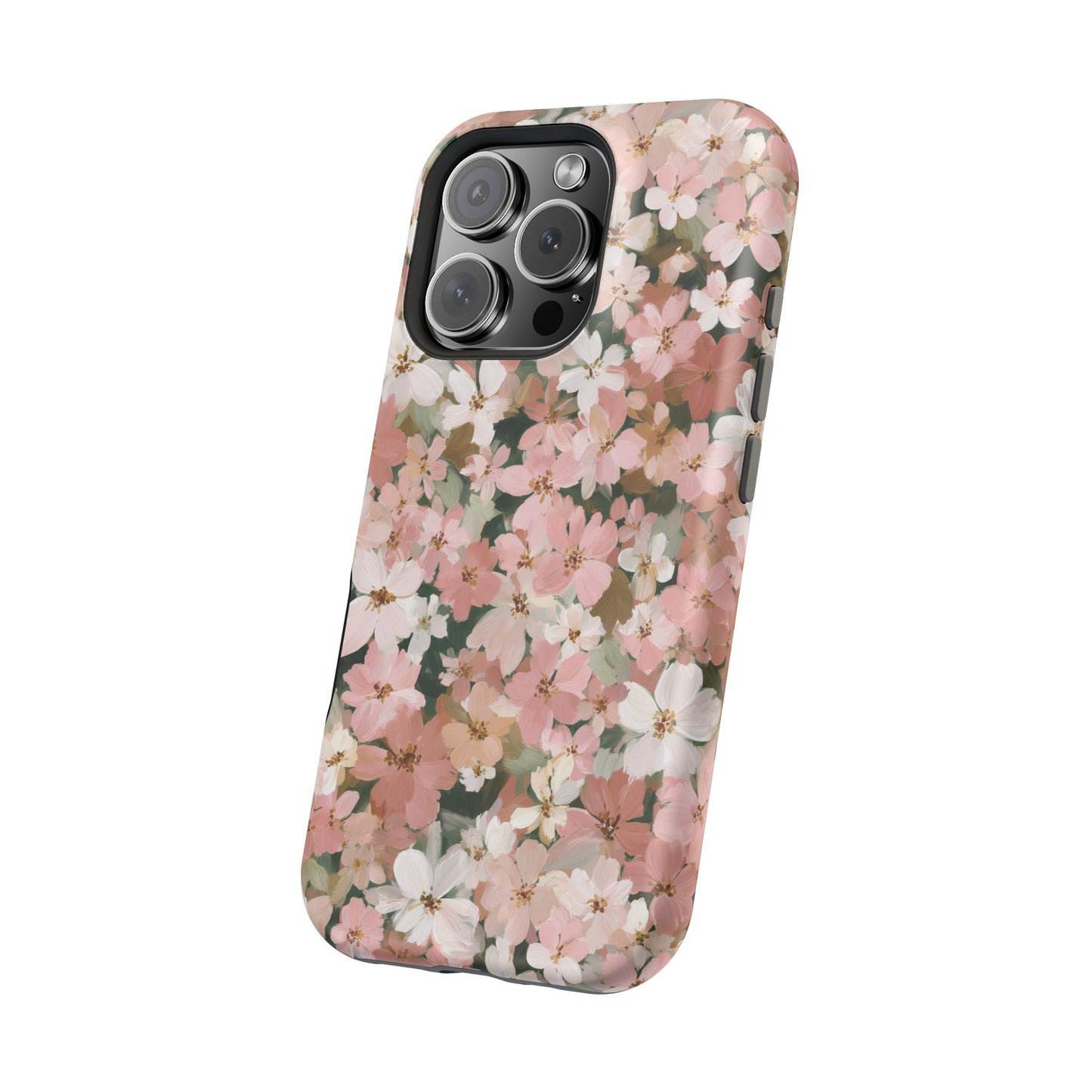 Coquette Floral Phone Case – Pink Flower Aesthetic Case for iPhone & Samsung Galaxy