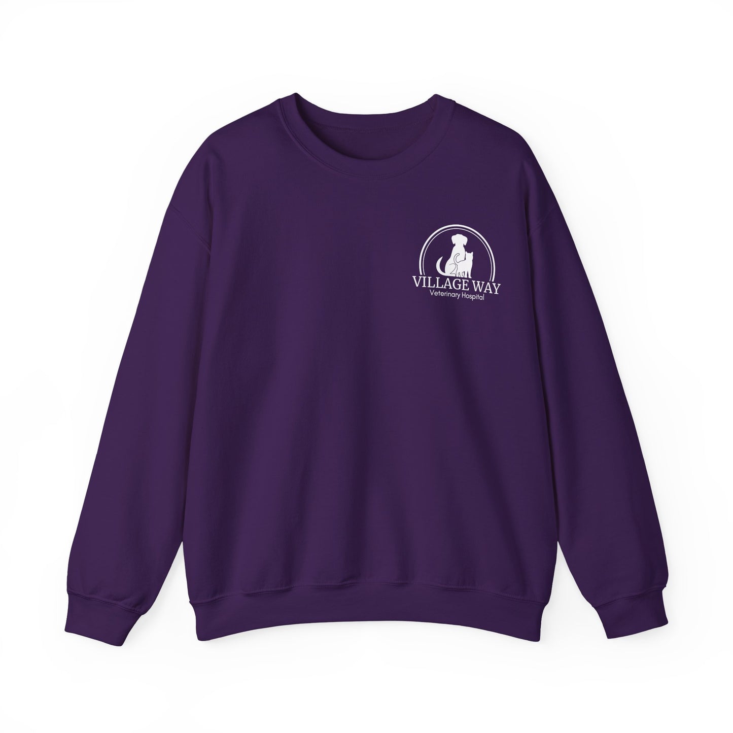 Village Way Veterinary Hospital Sweatshirt with Miles NO NAME