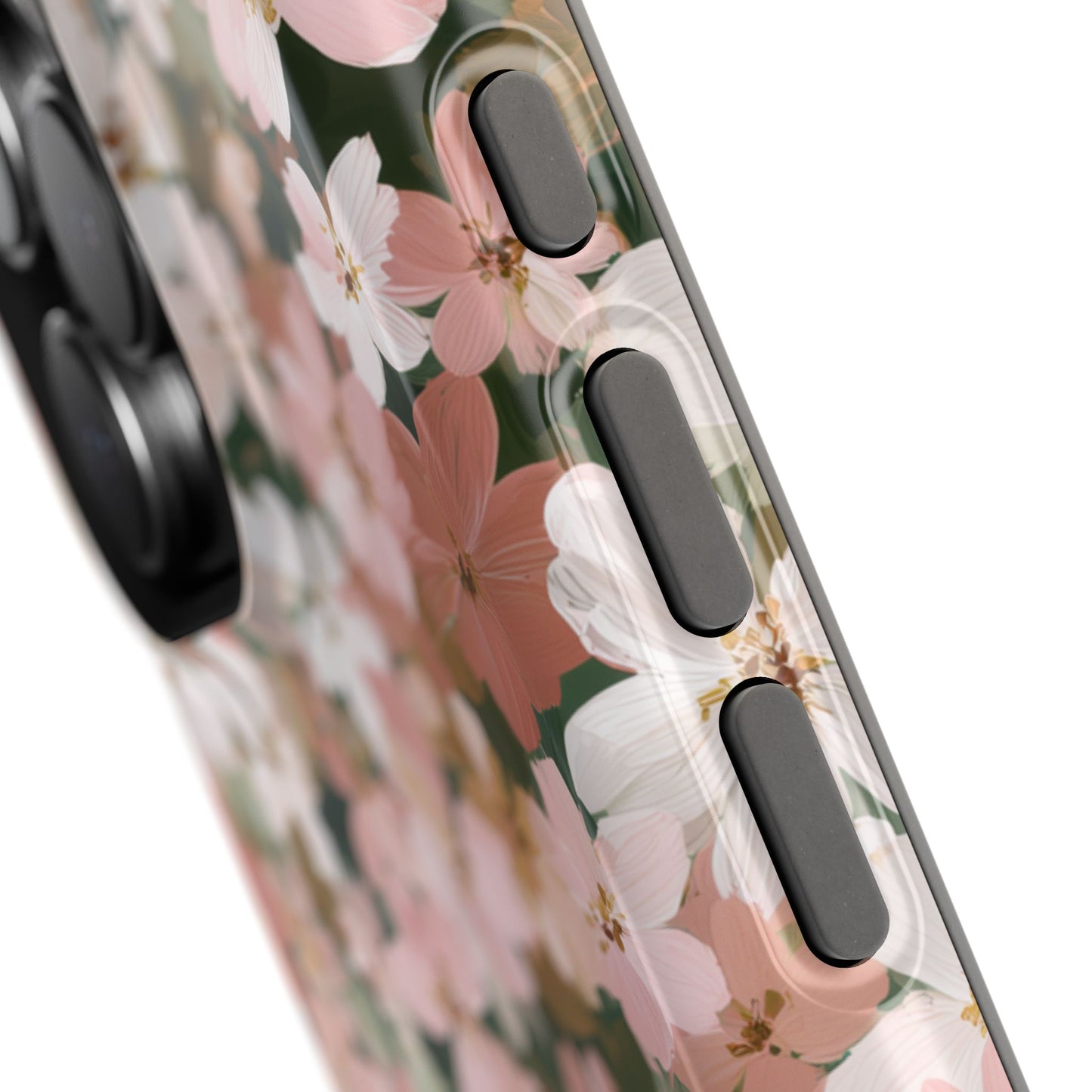 Coquette Floral Phone Case – Pink Flower Aesthetic Case for iPhone & Samsung Galaxy