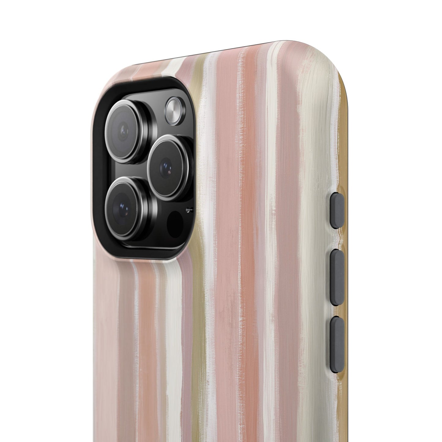 Coquette Pink Stripe Phone Case – Cute Aesthetic Striped Case for iPhone & Samsung Galaxy