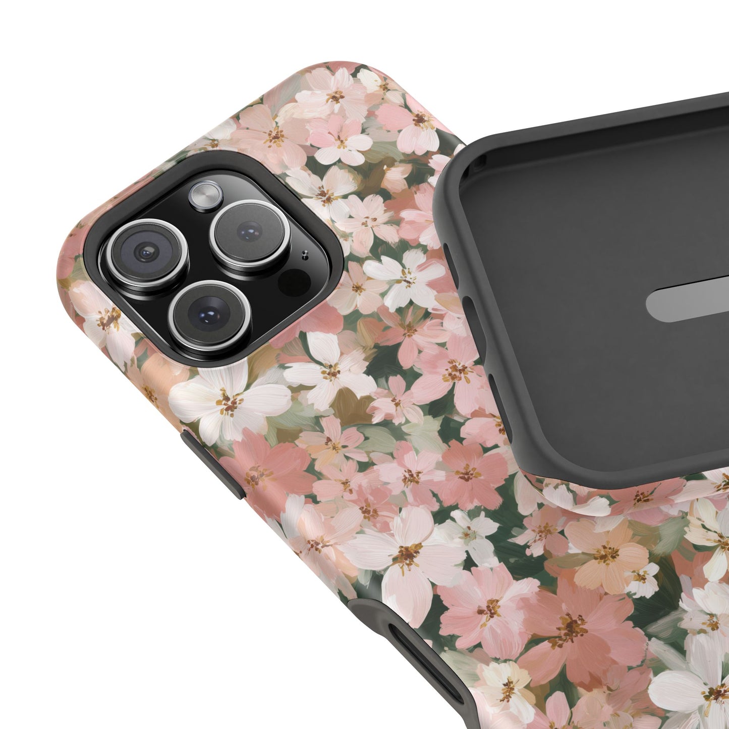 Coquette Floral Phone Case – Pink Flower Aesthetic Case for iPhone & Samsung Galaxy