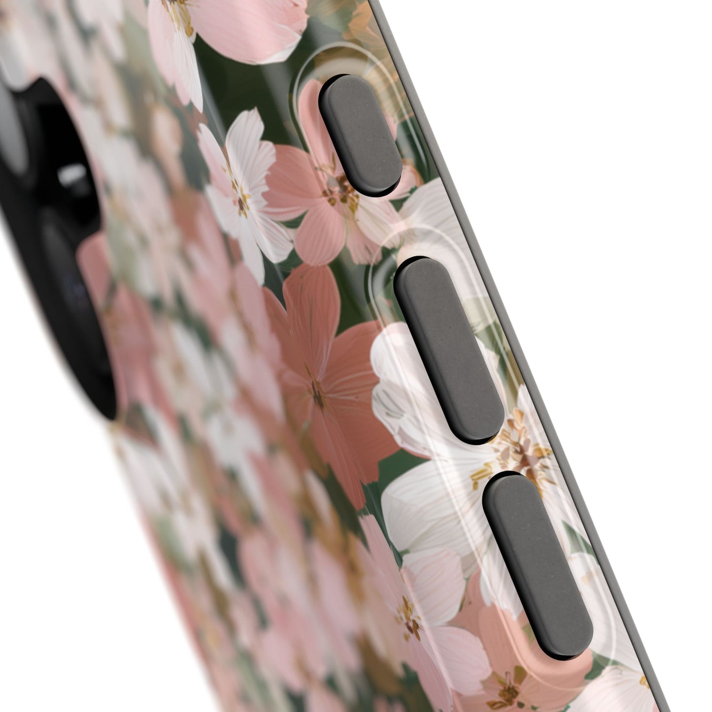 Coquette Floral Phone Case – Pink Flower Aesthetic Case for iPhone & Samsung Galaxy