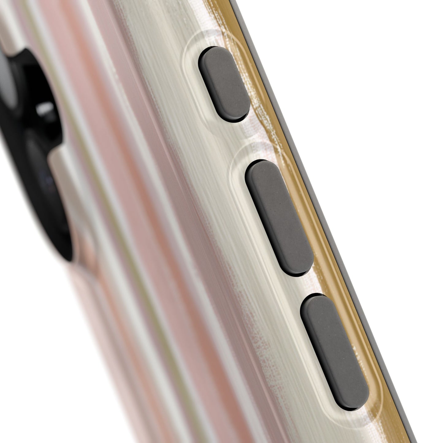 Coquette Pink Stripe Phone Case – Cute Aesthetic Striped Case for iPhone & Samsung Galaxy