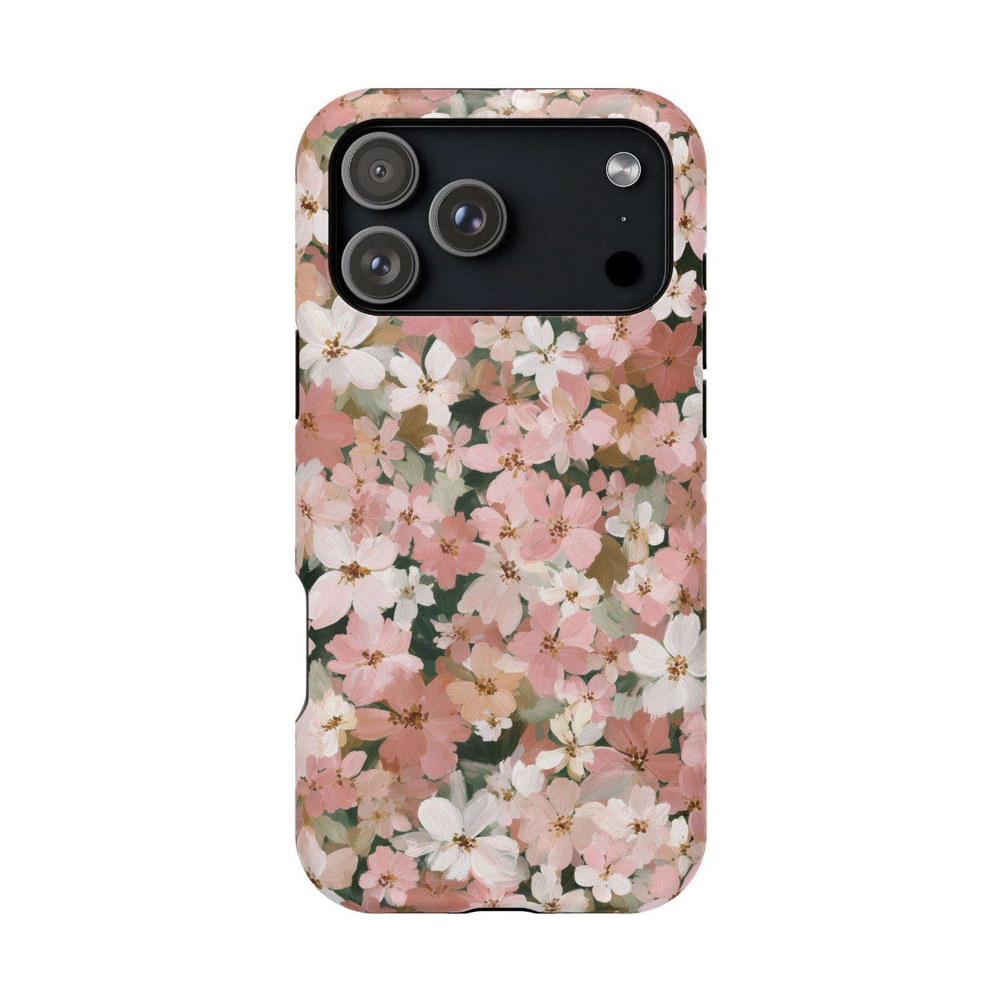 Coquette Floral Phone Case – Pink Flower Aesthetic Case for iPhone & Samsung Galaxy