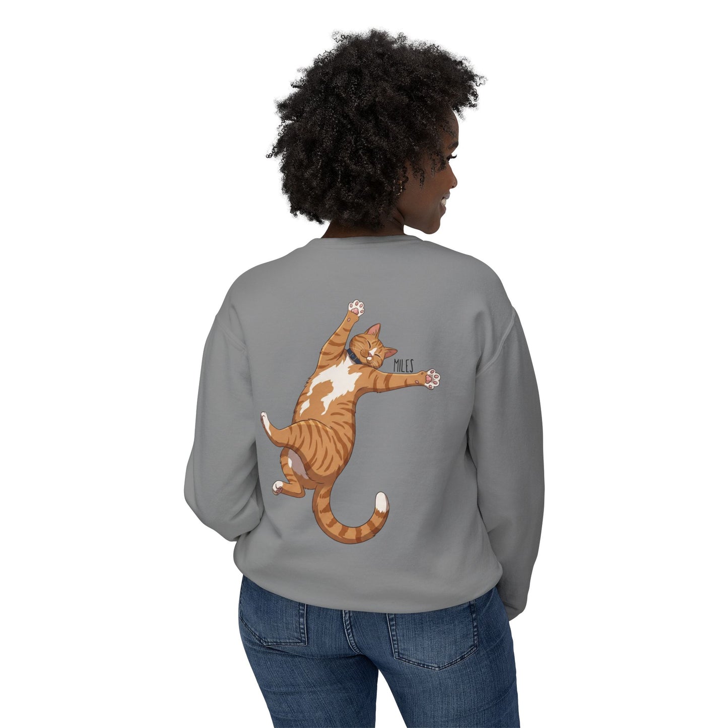 Village Way Sweatshirt Miles with Name