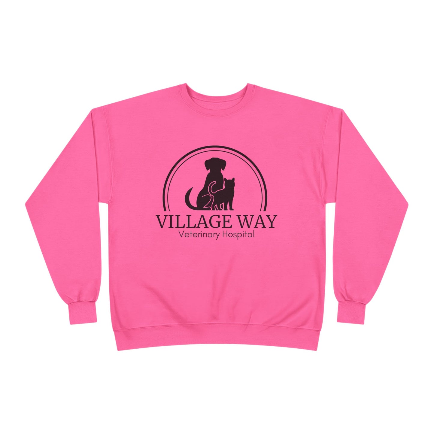 Village Way Veterinary Hospital Crewneck Sweatshirt