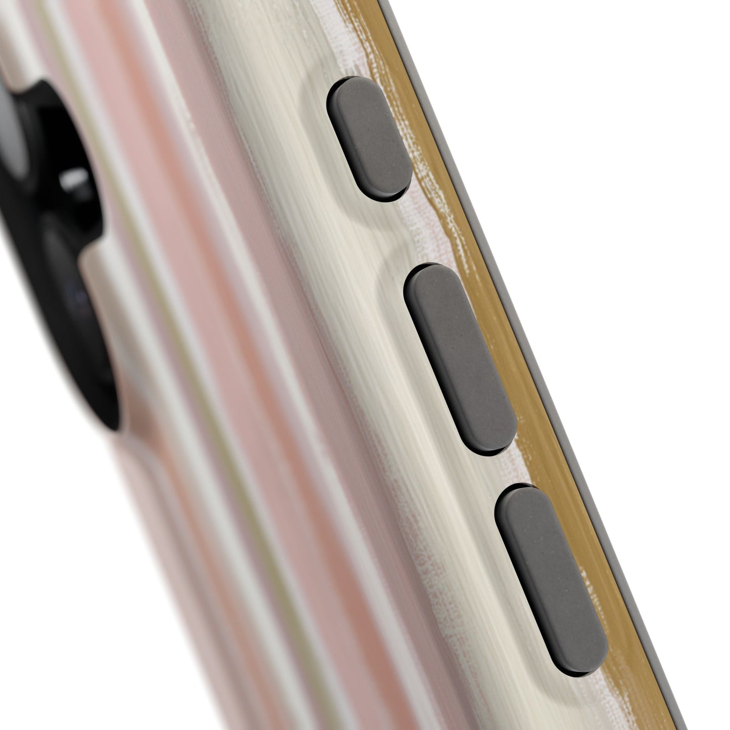 Coquette Pink Stripe Phone Case – Cute Aesthetic Striped Case for iPhone & Samsung Galaxy