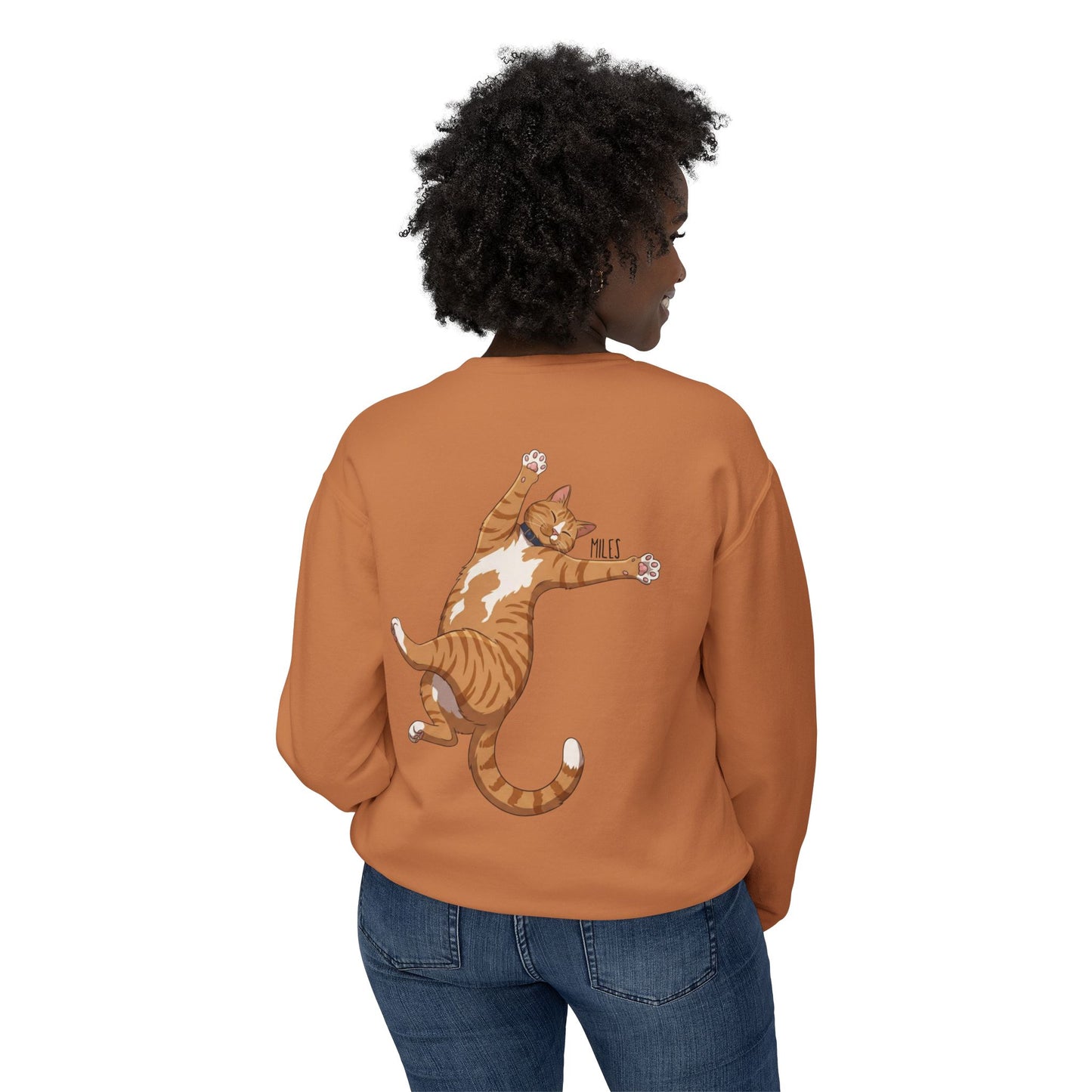 Village Way Sweatshirt Miles with Name