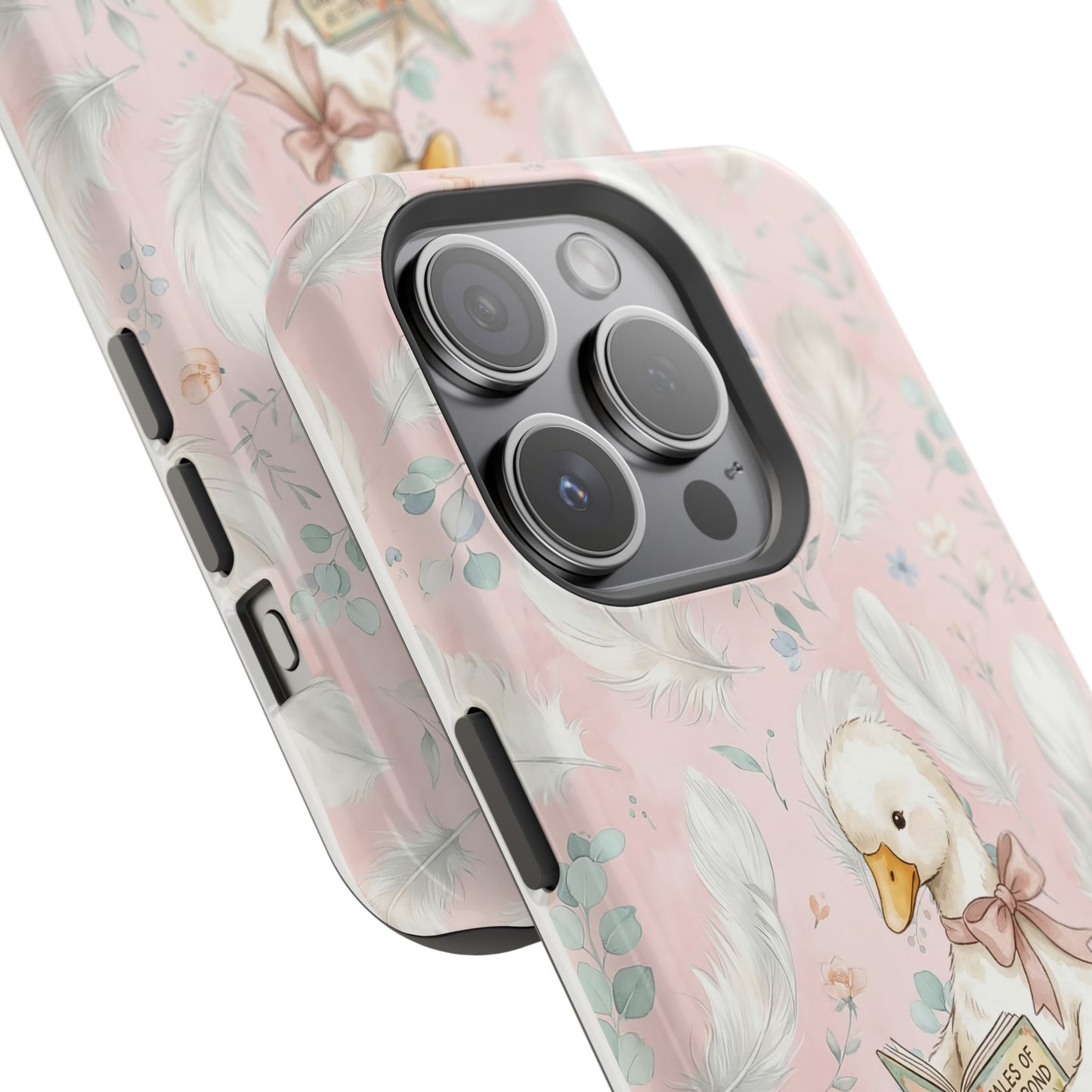 Coquette Goose Phone Case – Girly Goose Bow Aesthetic Case for iPhone & Samsung Galaxy