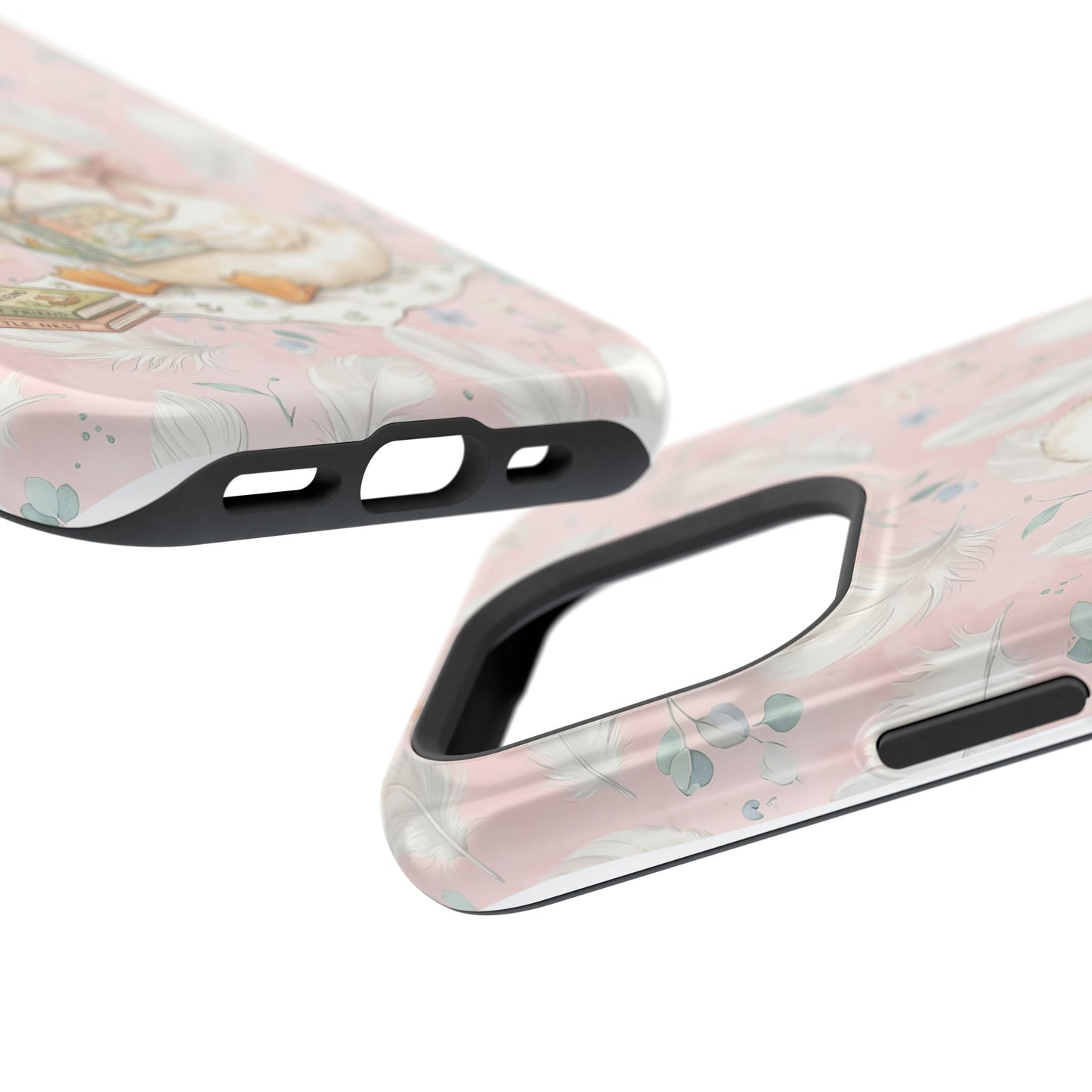 Coquette Goose Phone Case – Girly Goose Bow Aesthetic Case for iPhone & Samsung Galaxy