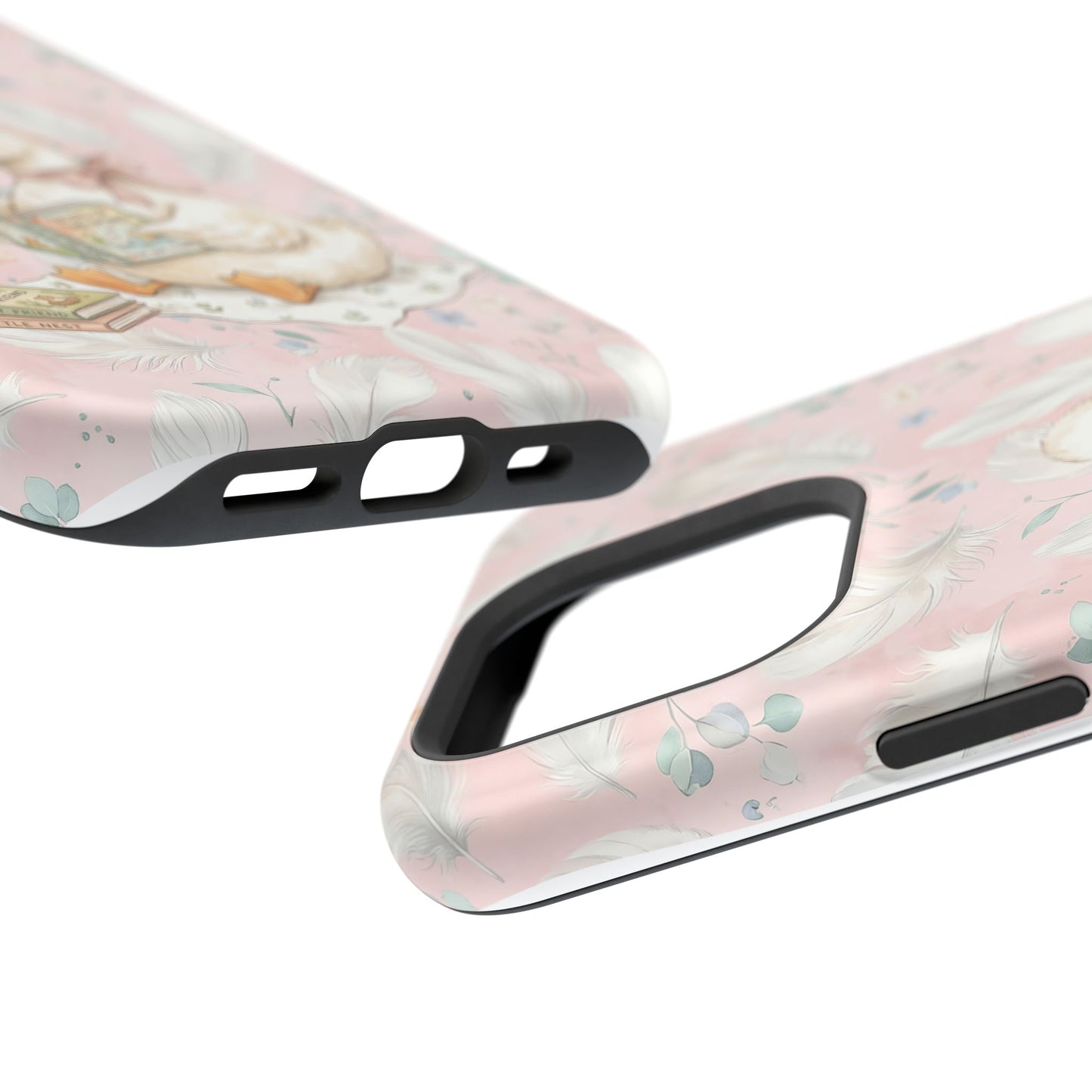 Coquette Goose Phone Case – Girly Goose Bow Aesthetic Case for iPhone & Samsung Galaxy