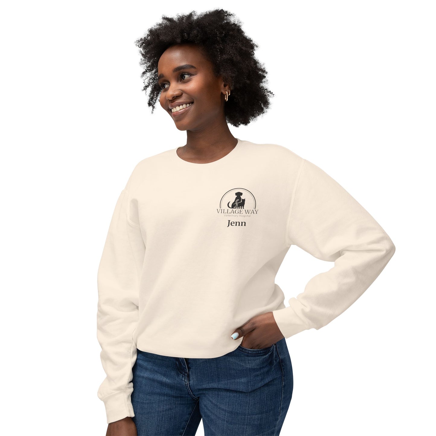 Village Way Sweatshirt Miles with Name