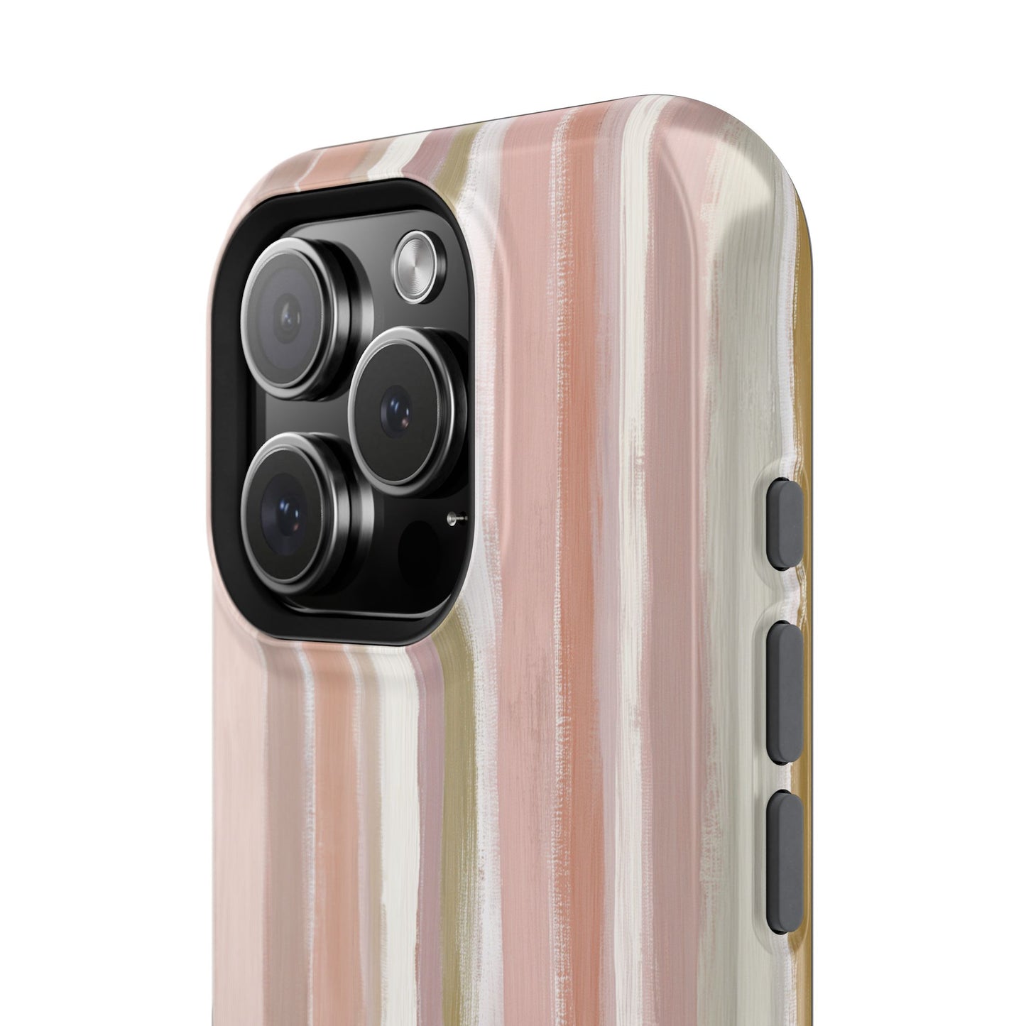 Coquette Pink Stripe Phone Case – Cute Aesthetic Striped Case for iPhone & Samsung Galaxy