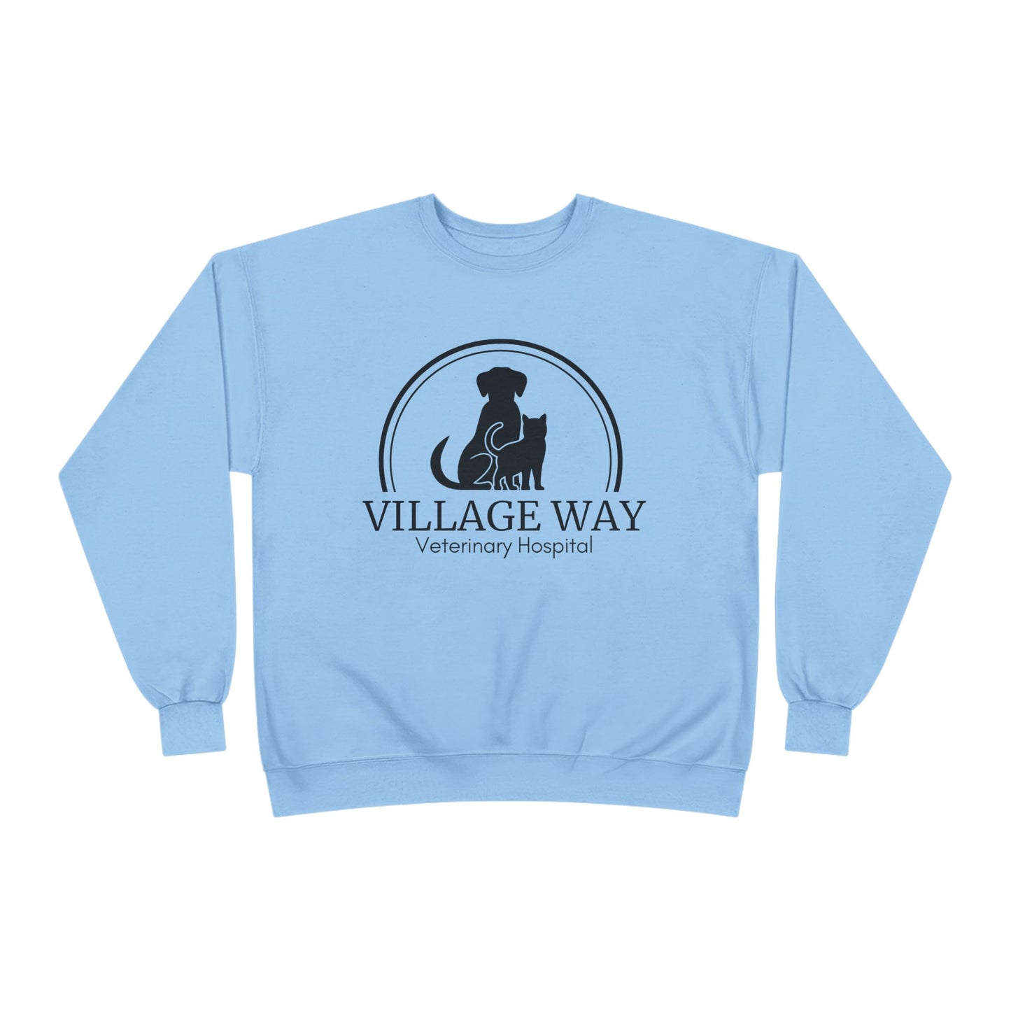 Village Way Veterinary Hospital Crewneck Sweatshirt