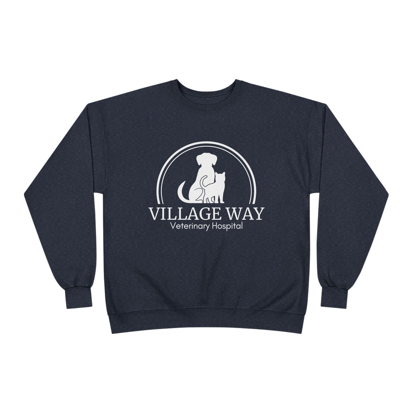 Village Way Veterinary Hospital Crewneck Sweatshirt