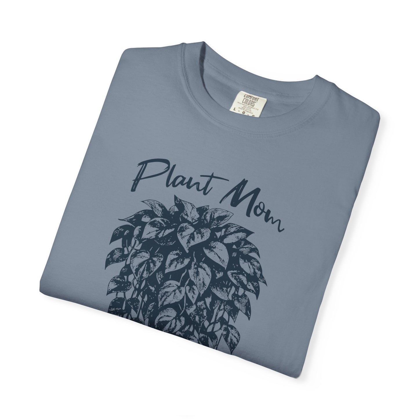 Cottagecore Plant Mom T-Shirt – Pothos Plant Graphic Tee on Comfort Colors for Plant Lovers