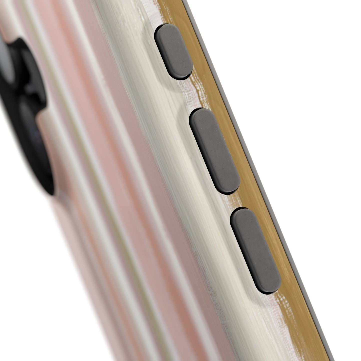 Coquette Pink Stripe Phone Case – Cute Aesthetic Striped Case for iPhone & Samsung Galaxy