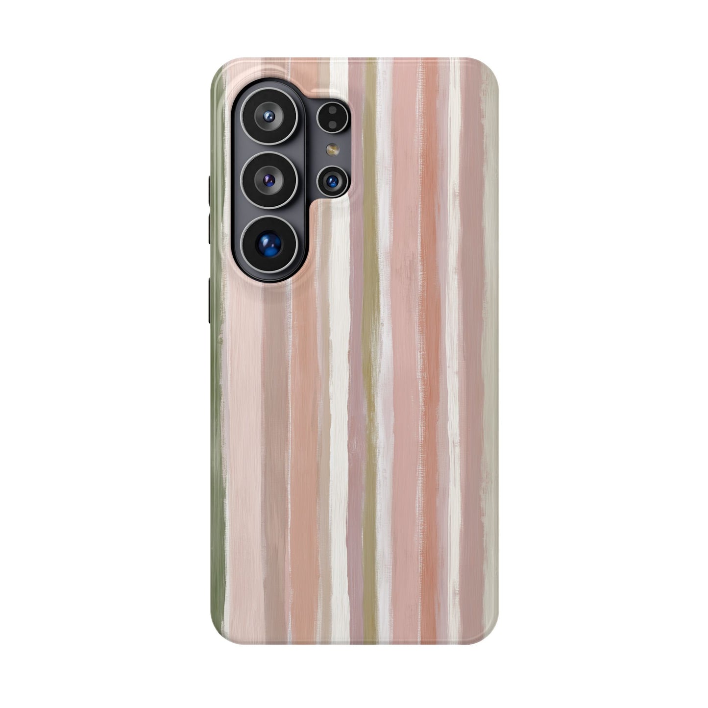 Coquette Pink Stripe Phone Case – Cute Aesthetic Striped Case for iPhone & Samsung Galaxy