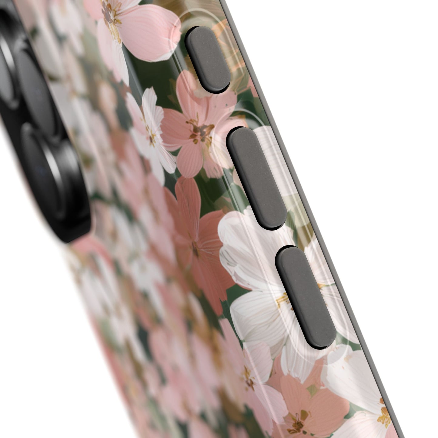 Coquette Floral Phone Case – Pink Flower Aesthetic Case for iPhone & Samsung Galaxy
