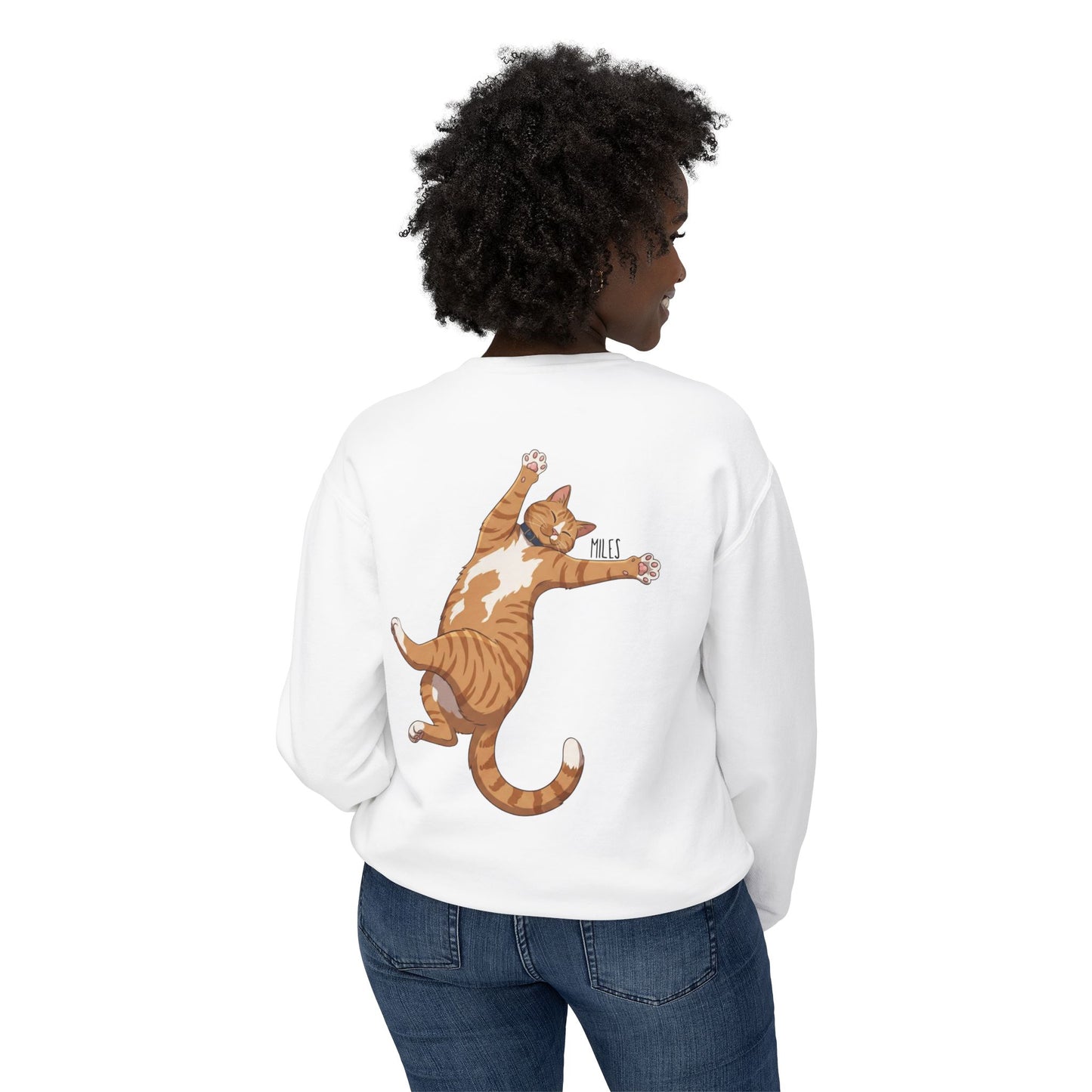 Village Way Sweatshirt Miles with Name