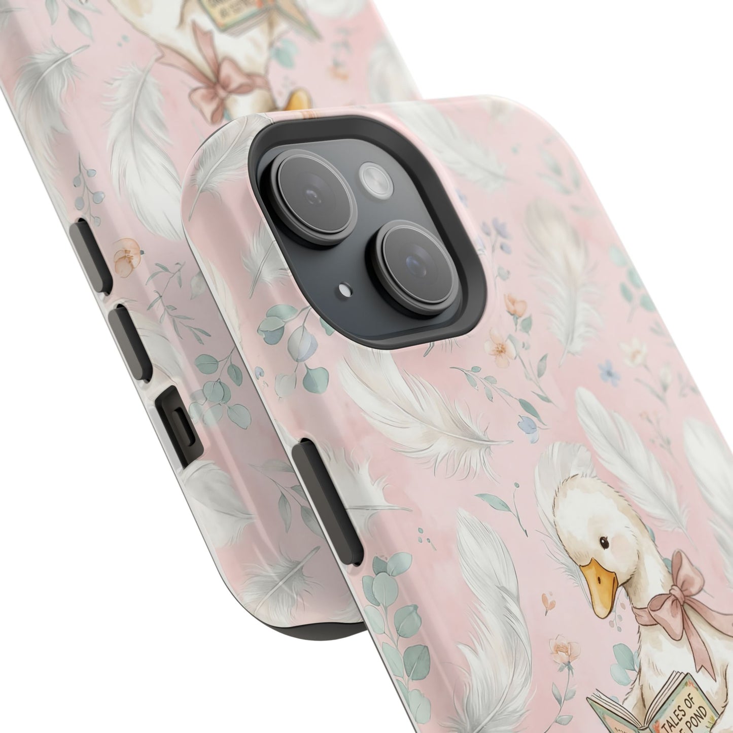 Coquette Goose Phone Case – Girly Goose Bow Aesthetic Case for iPhone & Samsung Galaxy