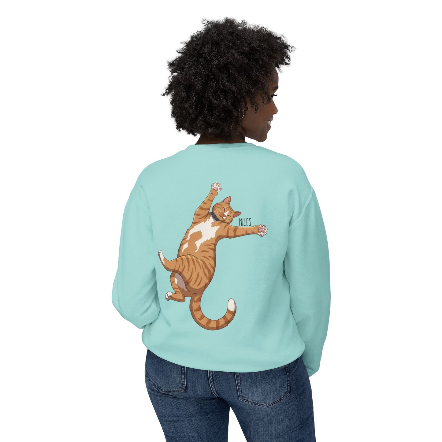 Village Way Sweatshirt Miles with Name