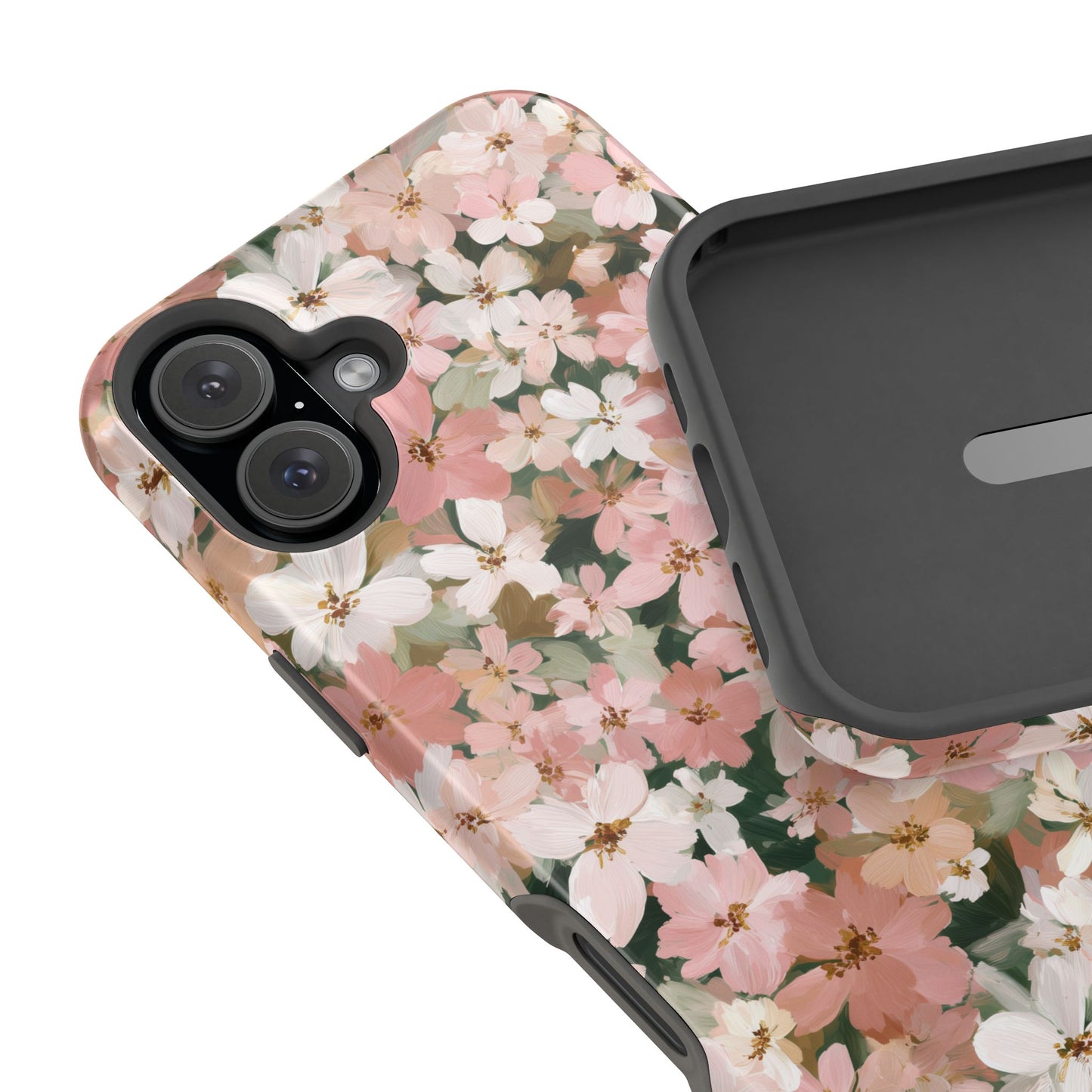 Coquette Floral Phone Case – Pink Flower Aesthetic Case for iPhone & Samsung Galaxy
