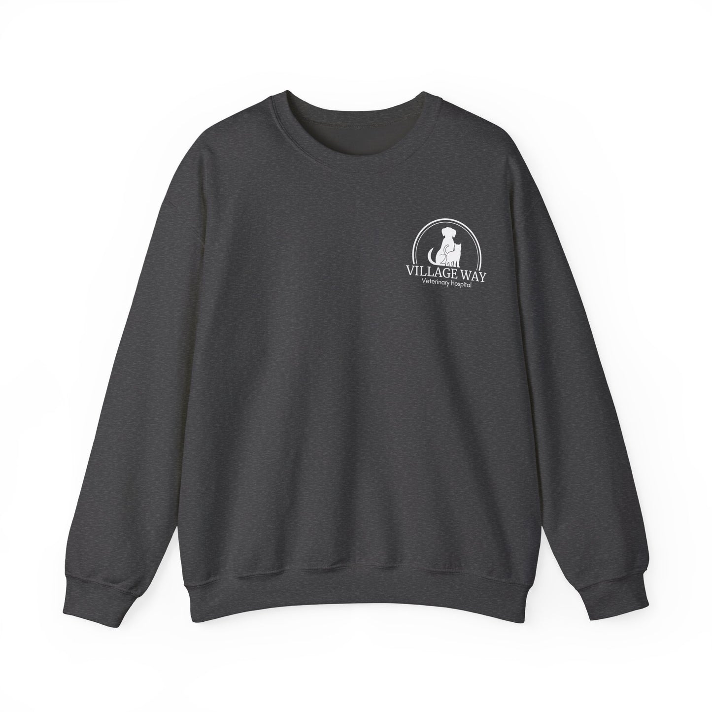 Village Way Veterinary Hospital Sweatshirt with Miles NO NAME