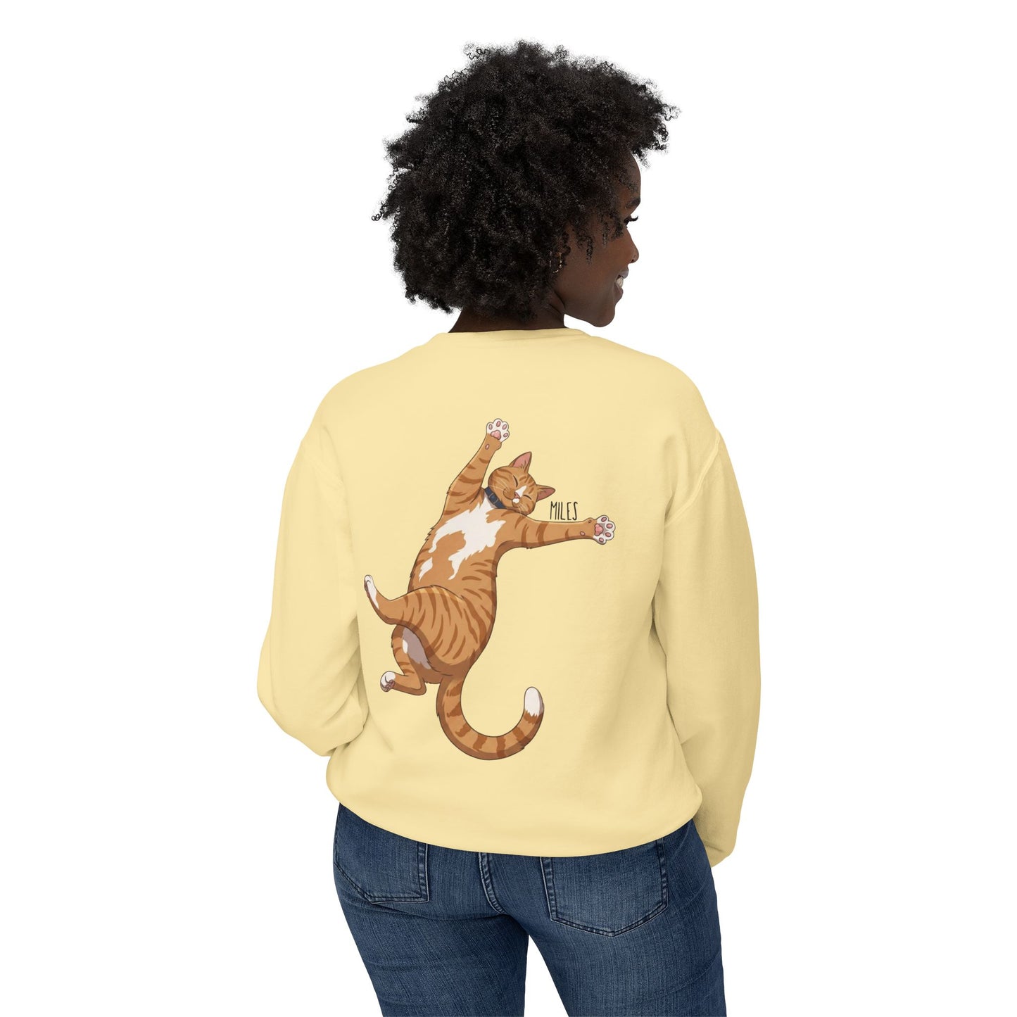 Village Way Sweatshirt Miles with Name
