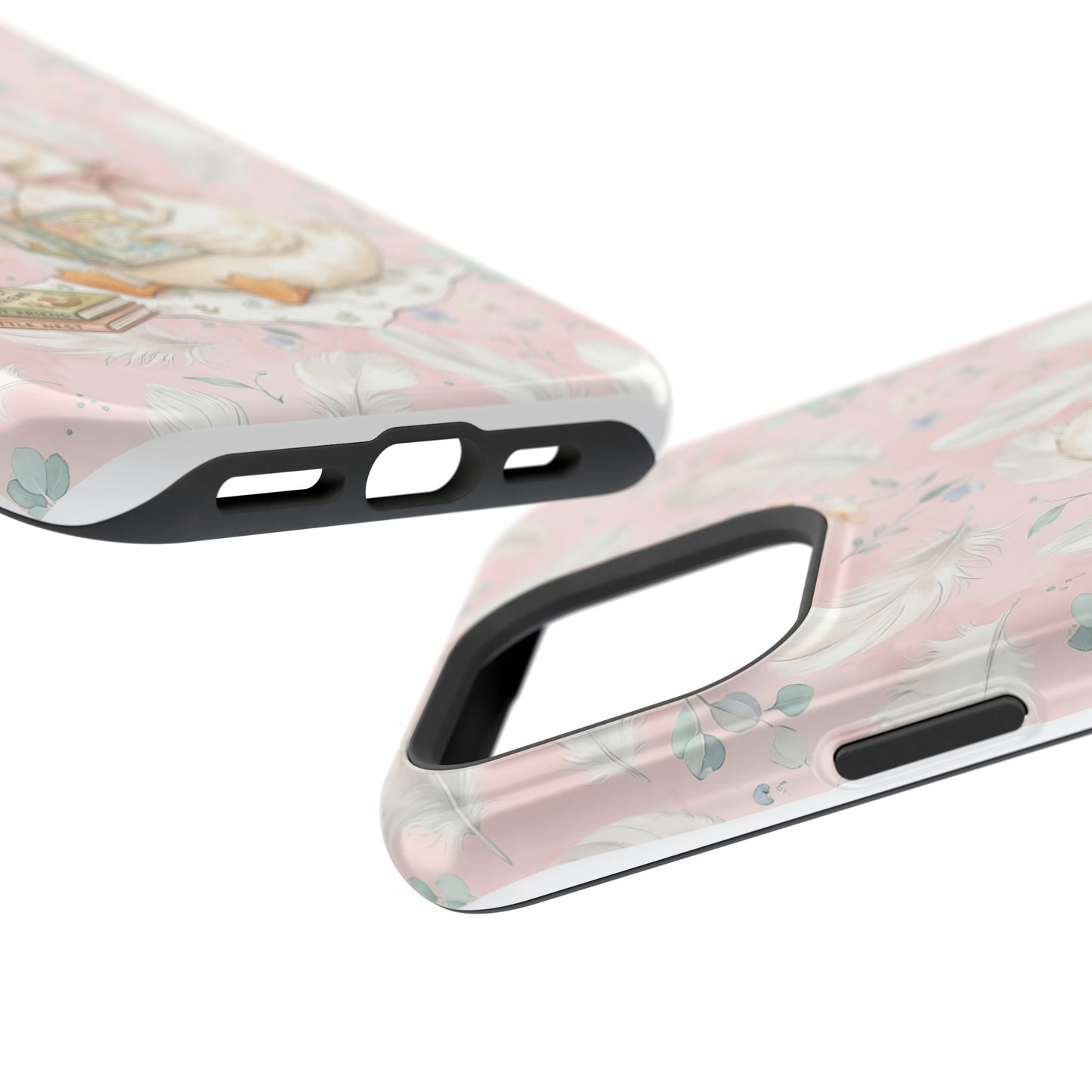 Coquette Goose Phone Case – Girly Goose Bow Aesthetic Case for iPhone & Samsung Galaxy