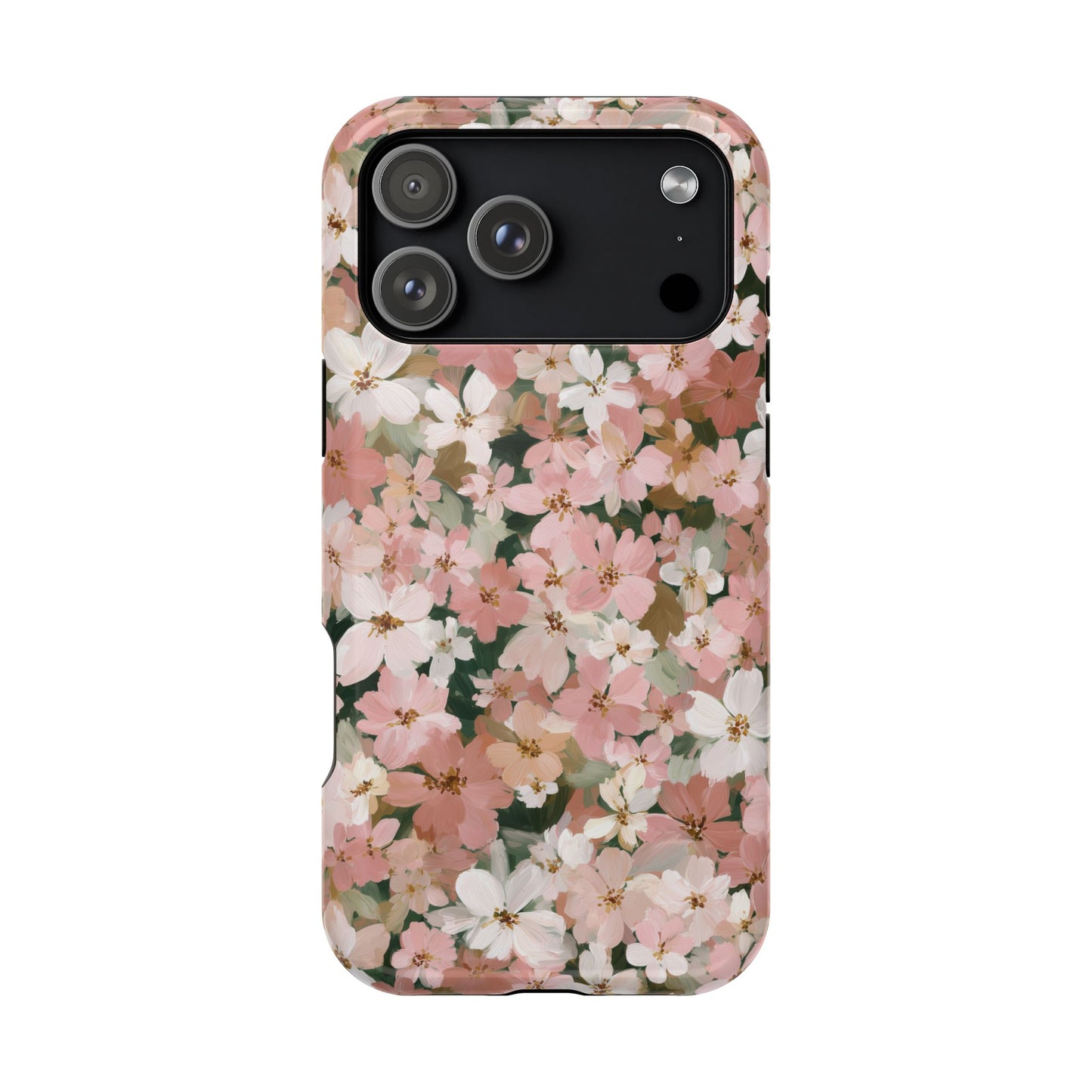 Coquette Floral Phone Case – Pink Flower Aesthetic Case for iPhone & Samsung Galaxy