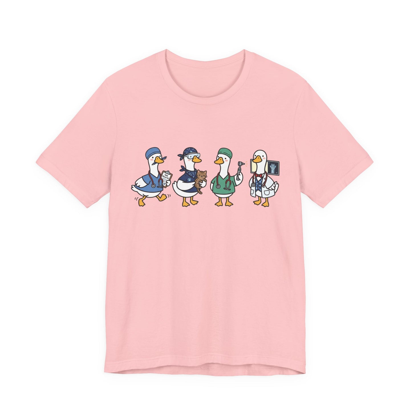 Funny Veterinary T-Shirt – Silly Goose Veterinarian Graphic Tee on Bella Canvas for Vet Techs