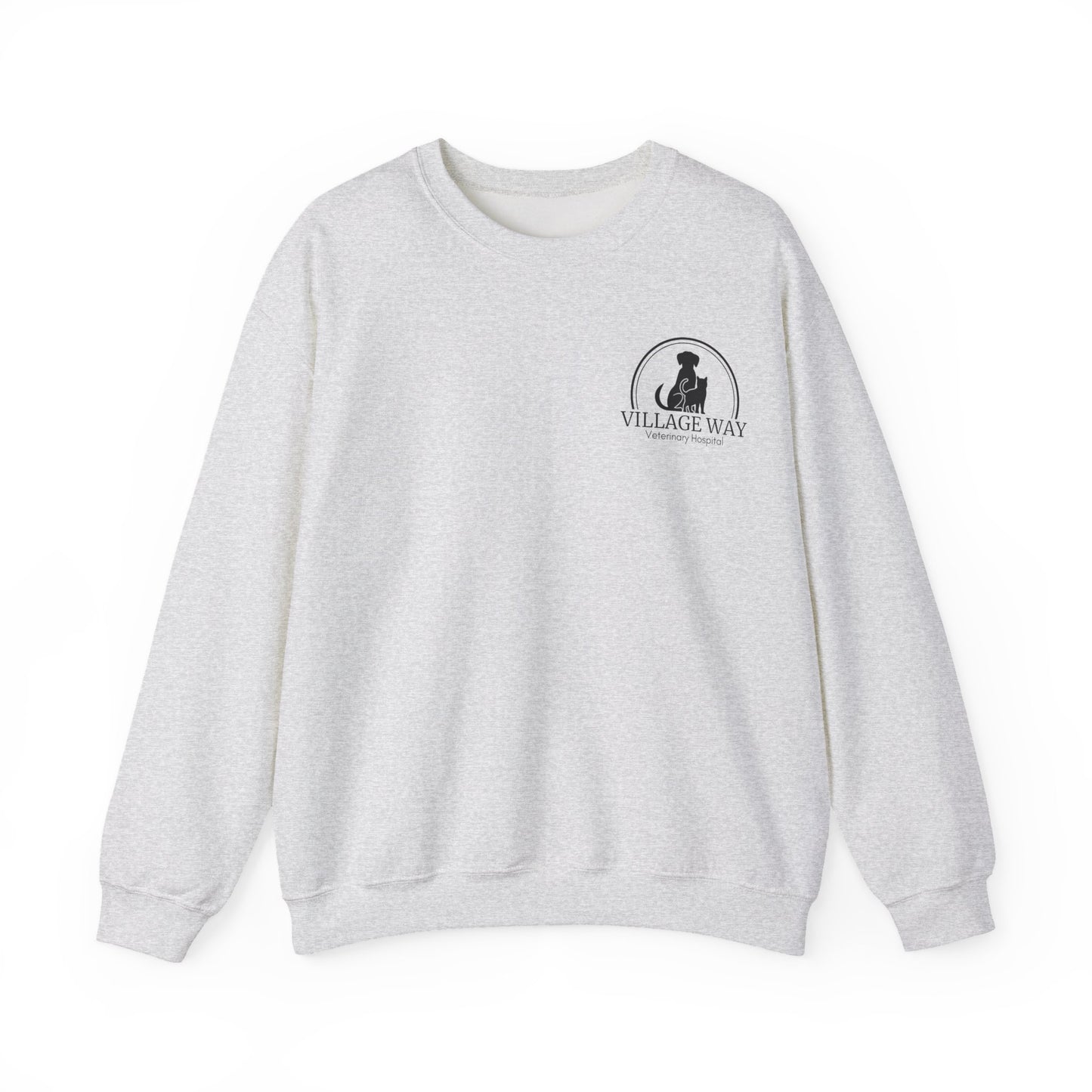 Village Way Veterinary Hospital Sweatshirt with Miles NO NAME