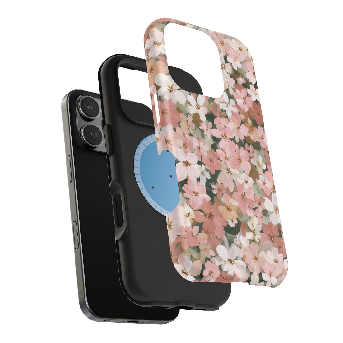 Coquette Floral Phone Case – Pink Flower Aesthetic Case for iPhone & Samsung Galaxy