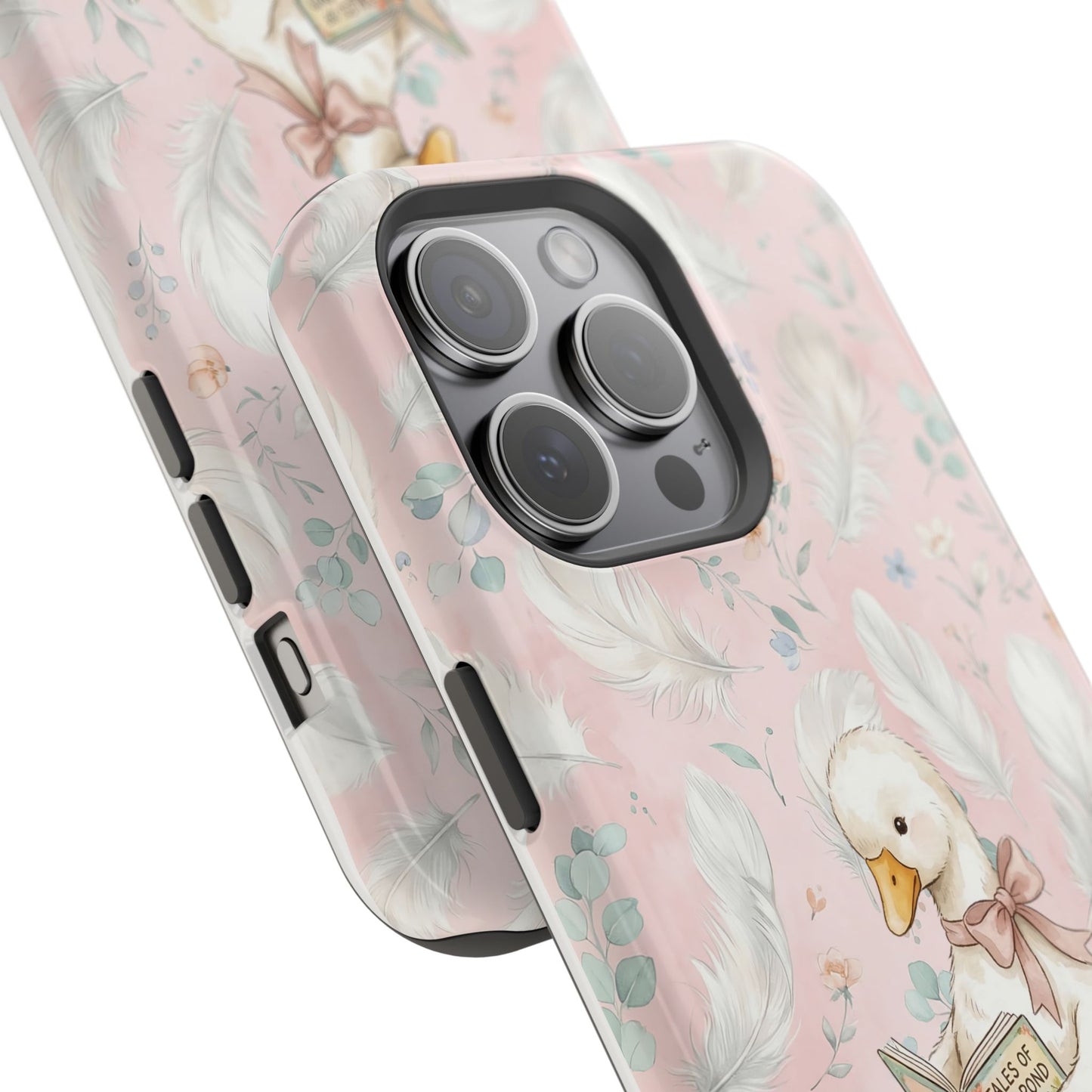 Coquette Goose Phone Case – Girly Goose Bow Aesthetic Case for iPhone & Samsung Galaxy