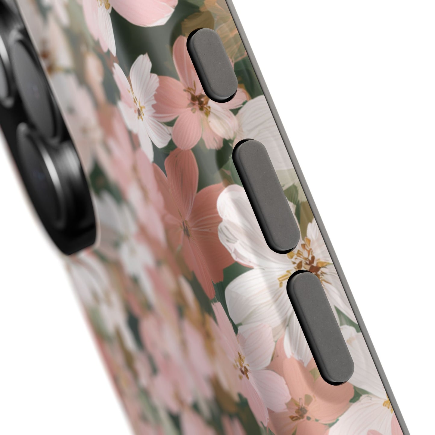 Coquette Floral Phone Case – Pink Flower Aesthetic Case for iPhone & Samsung Galaxy