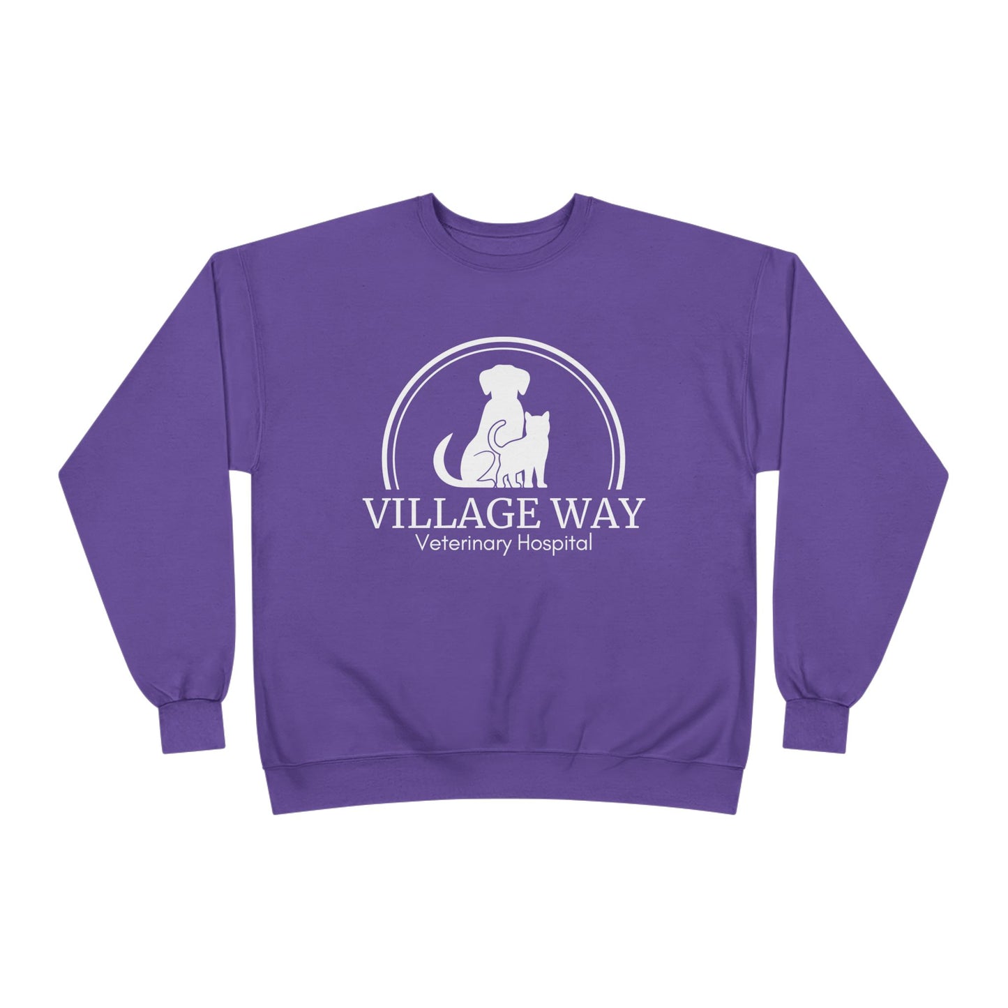 Village Way Veterinary Hospital Crewneck Sweatshirt